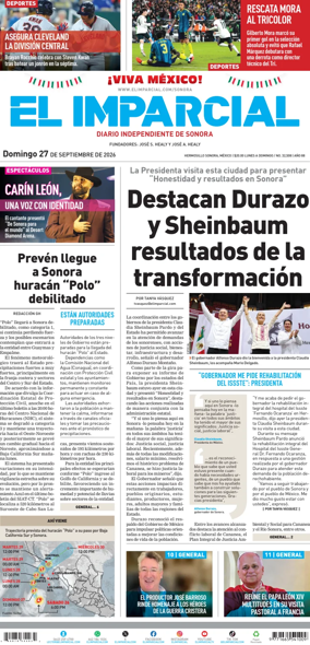 Cover of El Imparcial