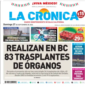Cover of La Cronica