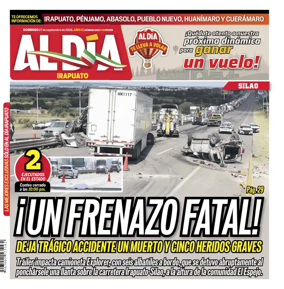 Cover of Periodico Al Dia (Irapuato)