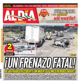 Cover of Periodico Al Dia (Salamanca)