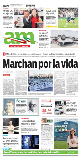 Cover of Periodico AM (Leon)