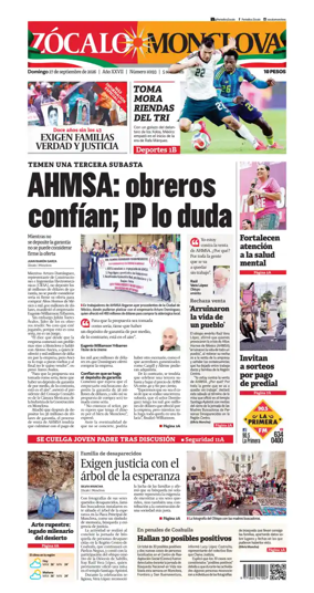 Cover of Zocalo Monclova
