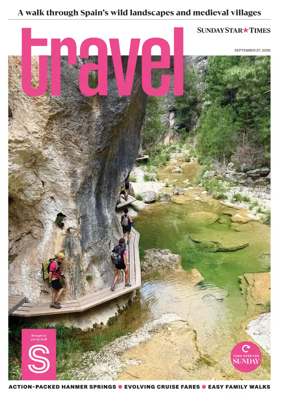 Cover of Sunday Star Times Travel
