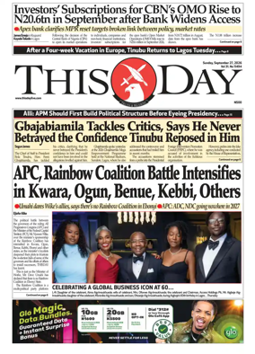 Cover of THISDAY