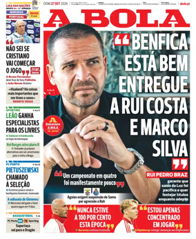 Cover of A BOLA (Portuguese)