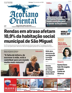Cover of Acoriano Oriental