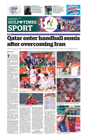 Cover of Gulf Times Sport