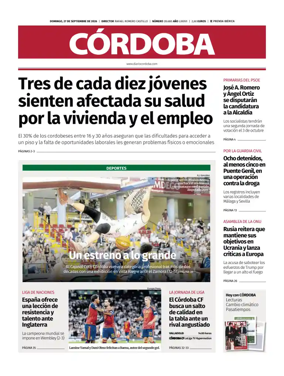 Cover of Diario Cordoba