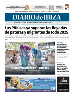 Cover of Diario de Ibiza