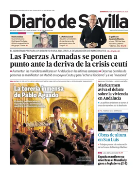 Cover of Diario de Sevilla