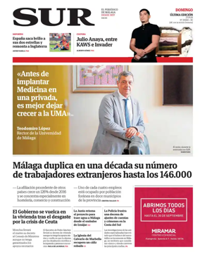 Cover of Diario Sur_Ultima