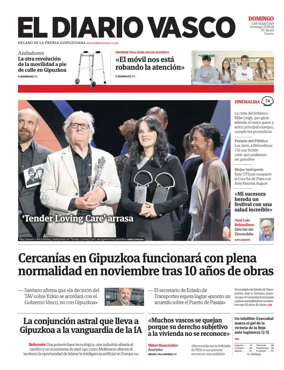 Cover of Diario Vasco (Bidasoa)