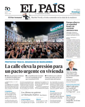 Cover of EL PAIS Catalunya