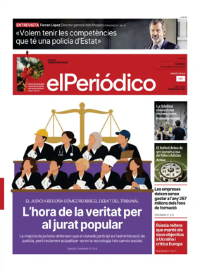 Cover of El Periodico - Catala