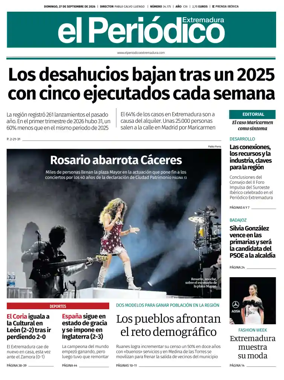 Cover of El Periodico Extremadura