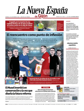 Cover of La Nueva Espana (Gijon)