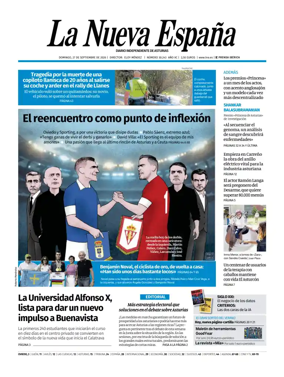 Cover of La Nueva Espana (Oviedo)