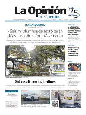 Cover of La Opinion de A Coruna