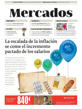 Cover of La Voz de Galicia (Deza) - Mercados