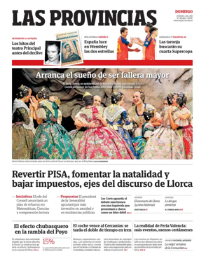 Cover of Las Provincias_(Valencia)