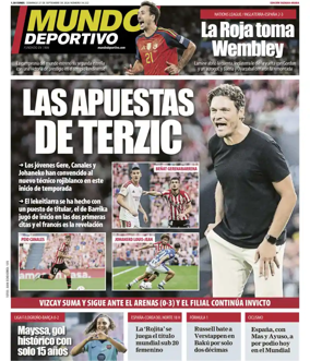 Cover of Mundo Deportivo (Bizkaia-Araba)