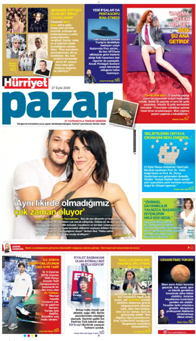 Cover of Hurriyet - Pazar