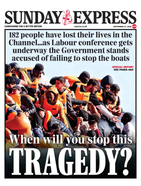 Cover of Sunday Express