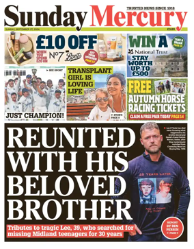 Cover of Sunday Mercury