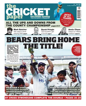 Cover of The Cricket Paper