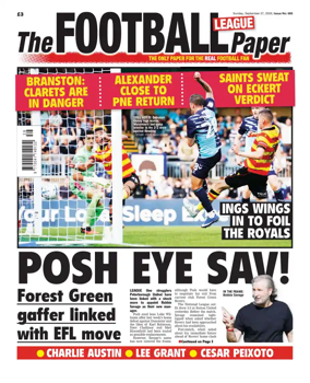 Cover of The Football League Paper