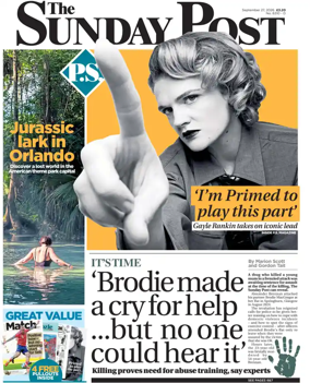 Cover of The Sunday Post (Dundee)