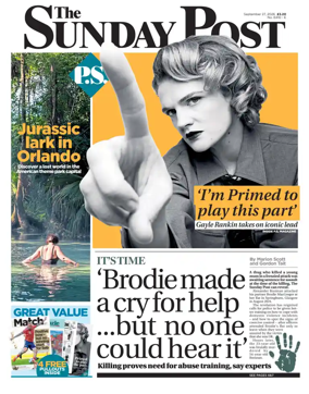 Cover of The Sunday Post (Newcastle)
