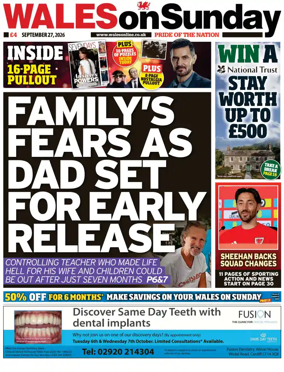 Cover of Wales On Sunday