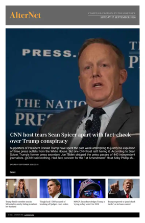 Cover of AlterNet