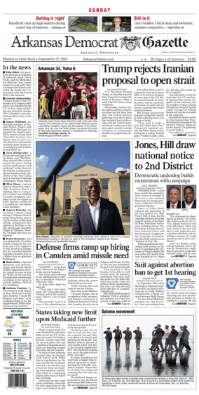 Cover of Arkansas Democrat-Gazette