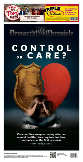 Cover of Democrat and Chronicle