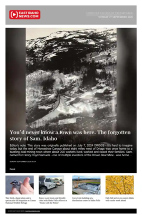 Cover of East Idaho News