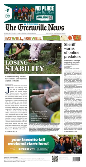 Cover of The Greenville News