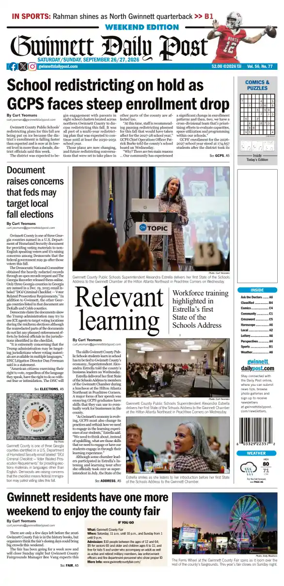 Cover of Gwinnett Daily Post
