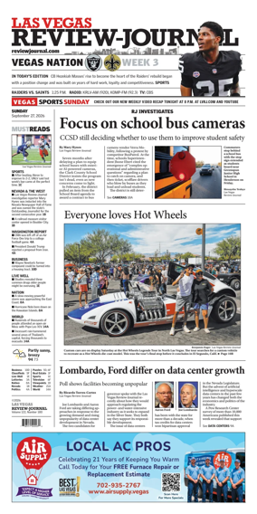 Cover of Las Vegas Review-Journal (Sunday)