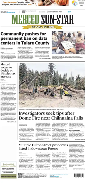 Cover of Merced Sun-Star (Weekend)