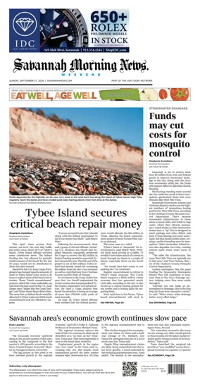 Cover of Savannah Morning News