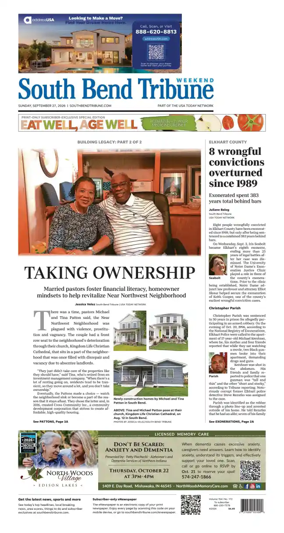 Cover of South Bend Tribune