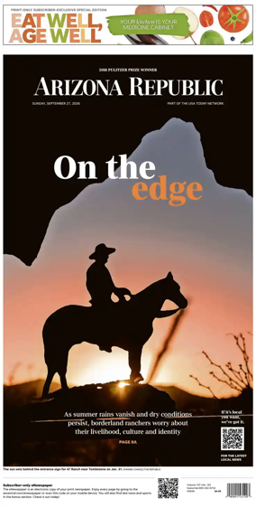 Cover of The Arizona Republic