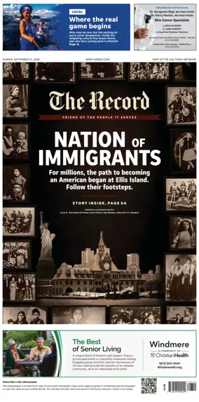 Cover of The Bergen Record