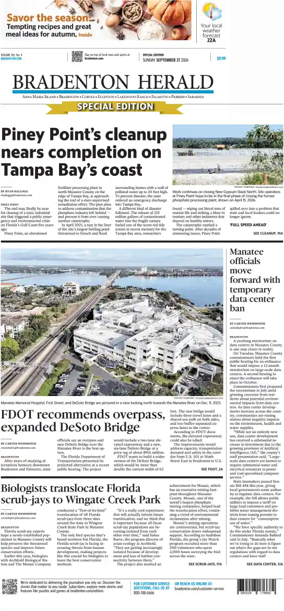 Cover of The Bradenton Herald (Sunday)