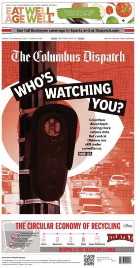 Cover of The Columbus Dispatch