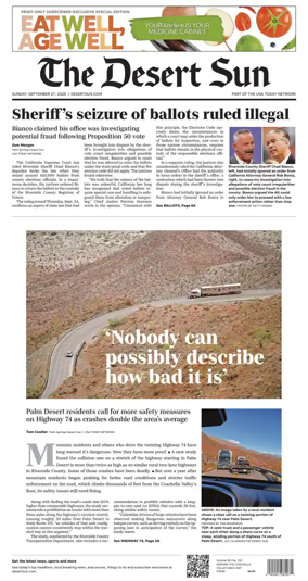 Cover of The Desert Sun