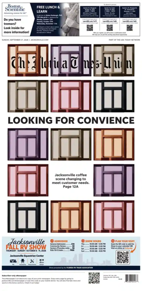 Cover of The Florida Times-Union