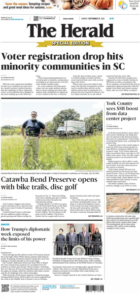 Cover of The Herald (Rock Hill)